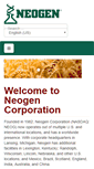 Mobile Screenshot of neogen.com